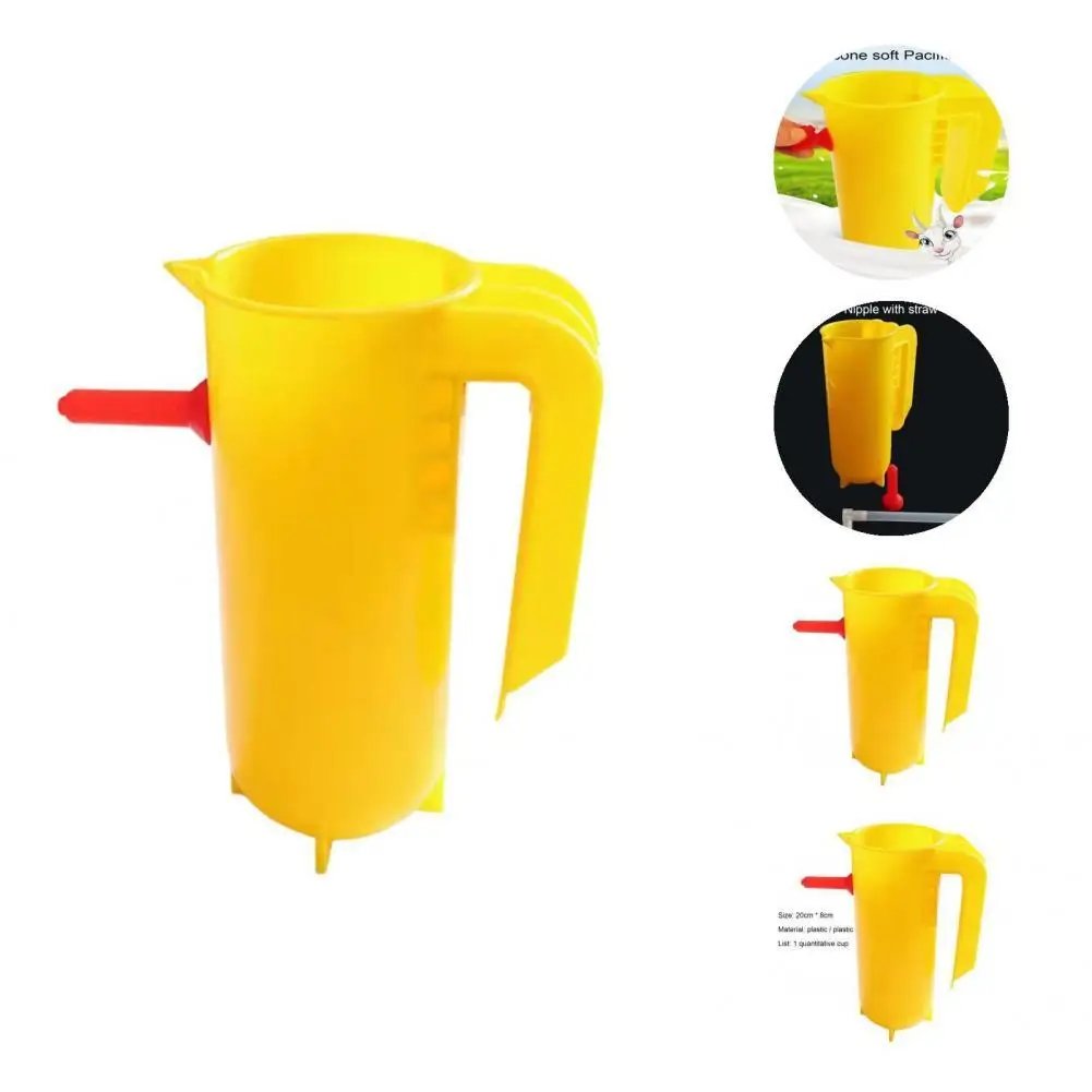 

800ML Practical Farming Nursery Lamb Milking Bottle Convenient Lamb Milking Bottle Food Grade Material for Baby Goat