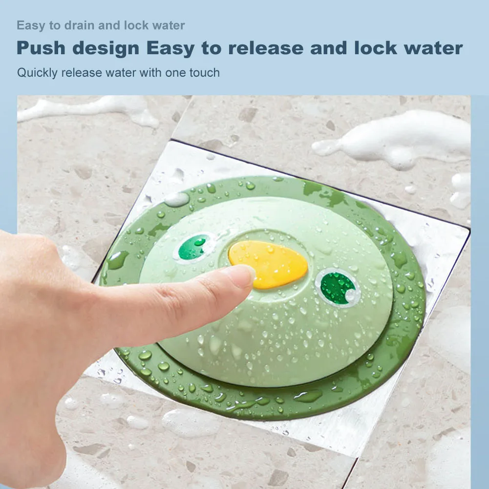 

Hair Catcher Durable Silicone Hair Stopper Shower Silicone Flexible Sink Strainer Floor Filter for Toilet Sewer Bathroom Odor Re