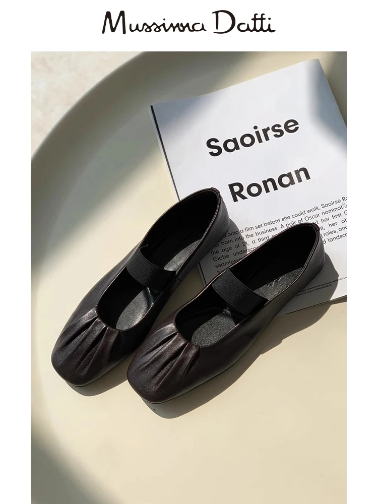 Новинка 2024 модная женская обувь Murrinna Daffi из натуральной кожи Мэри Джейн