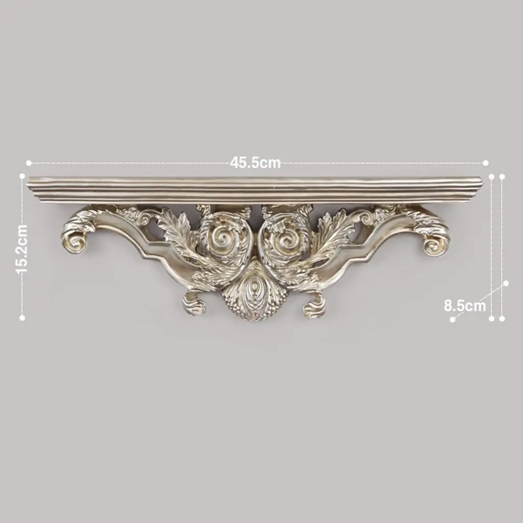 Декоративная полка в стиле ретро креативный ажурный держатель для хранения