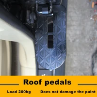 universal foldable auxiliary pedal roof pedal for lada priora sedan sport kalina granta vesta largus x ray xray