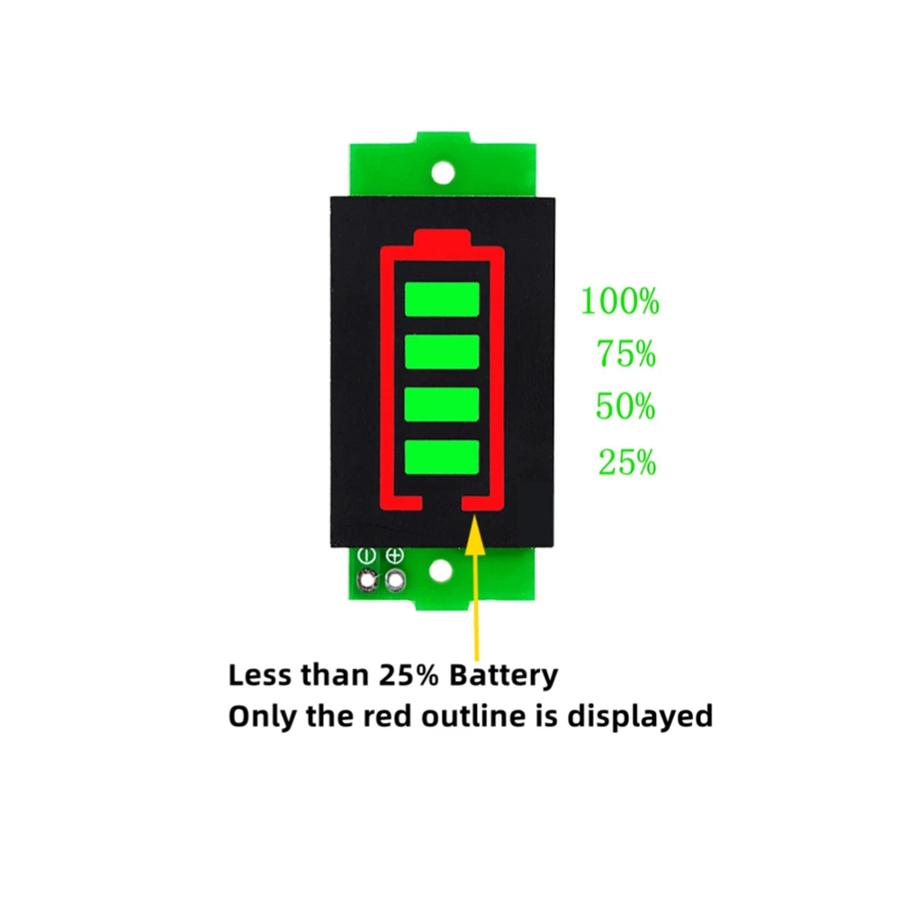 

GlintDeer Литий-ионный аккумуляторный тестер 3-34В