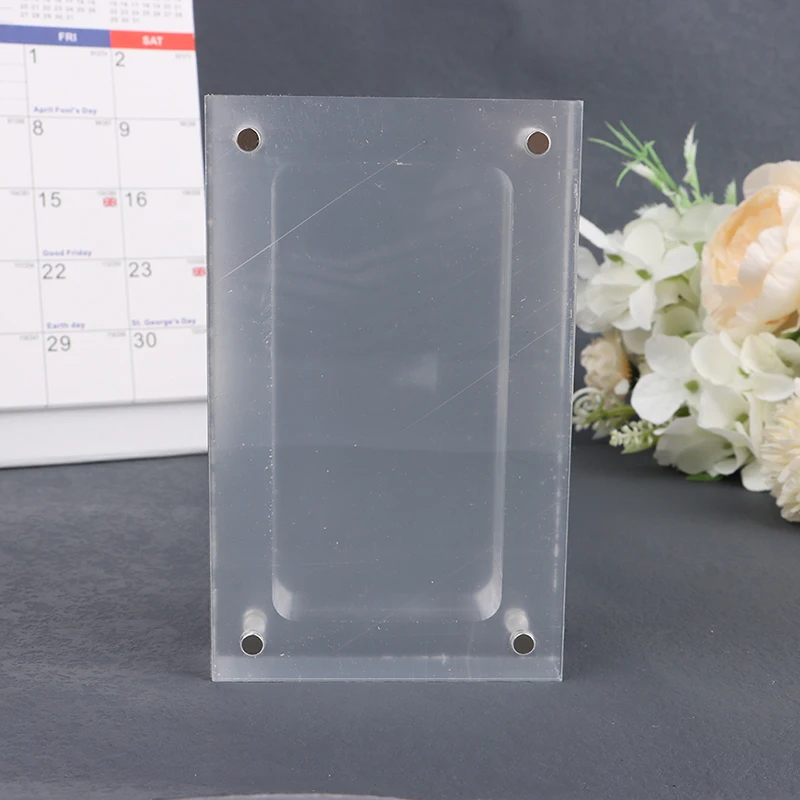 

High Transparency Acrylic Storage Box Game Console Magnetic Cover Storage Case Handheld Game Display Box For Game Boy GB