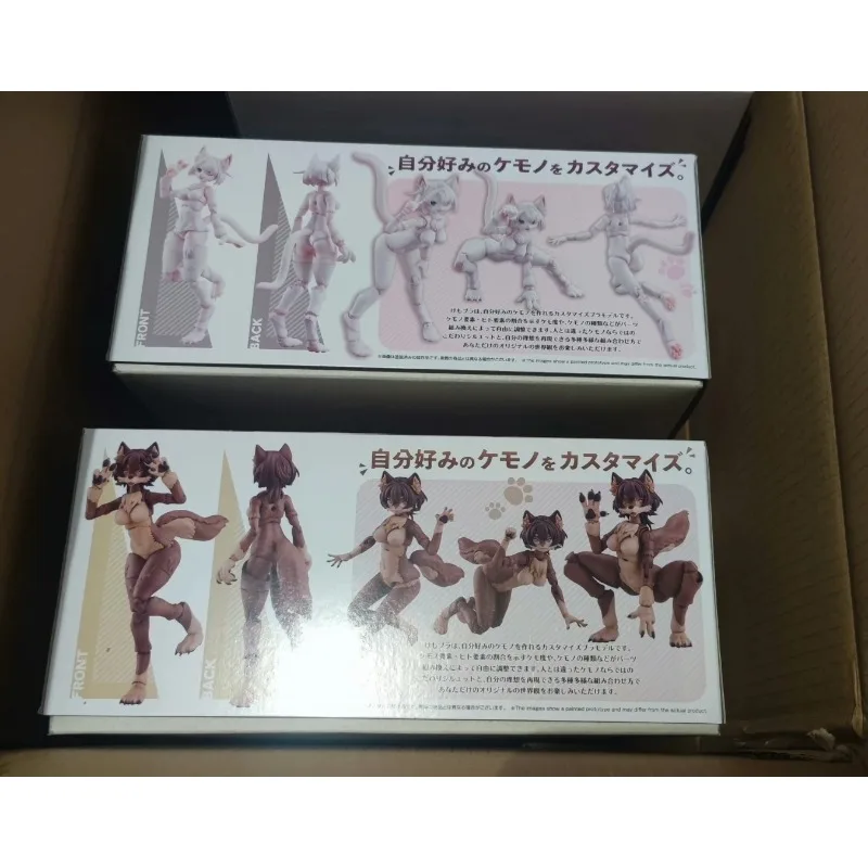 В наличии: Сборная модель AOSHIMA KEMOPLA Beast Girl KP‑01R Khao Manee KP‑02R Японский Волк, подвижная фигурка, коллекционный подарок. (art.: 3920dcd46fbcc) - 3920dcd46fbcc