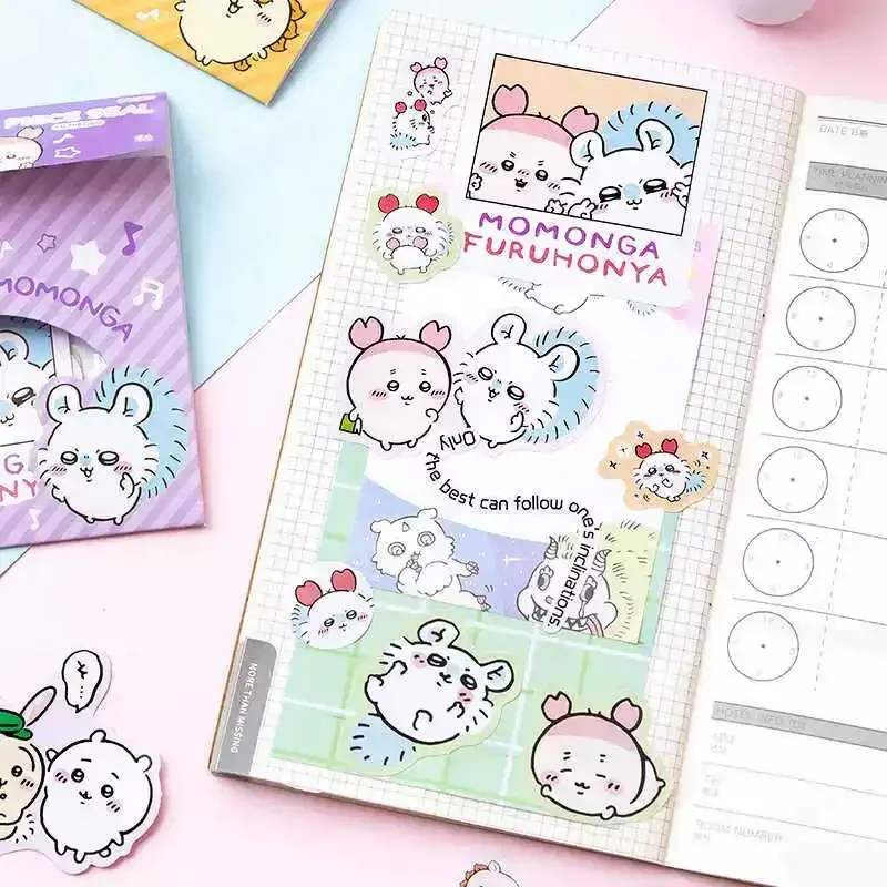 Chikawa милые Мультяшные наклейки Справочник Hachiware Usagi девичье Сердце DIY