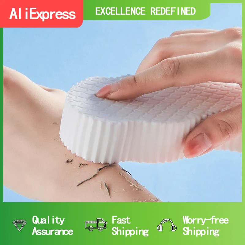 

Бытовой Отшелушивающий мягкий губчатый скребок для тела, отшелушивающий скраб для ванной, губка для душа, щетка для очистки кожи тела, удале...