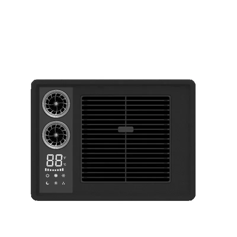 Фото Морской кондиционер для автофургонов 6800BTU, 12 В, 24 В, 48 В, охлаждение и обогрев, под скамейкой или столом, встроенный моторный домашний караван №2
