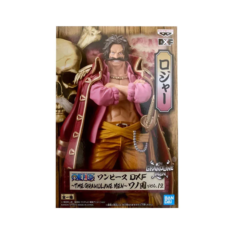 Оригинальный Bandai Аниме One Piece фигурка Роджера DXF Great Fairway and The Country игрушечная