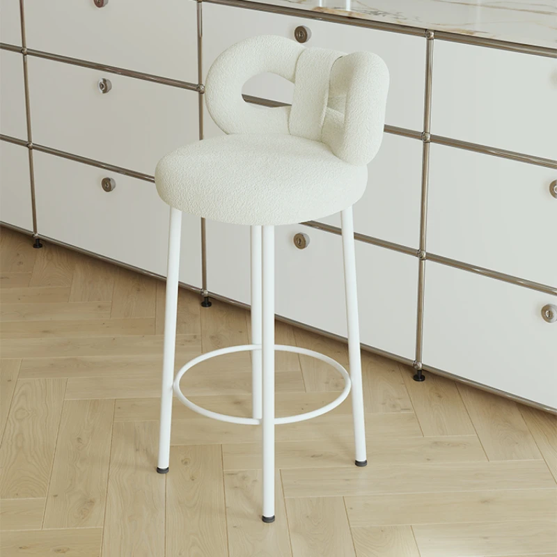 Современные бархатные барные стулья роскошный дизайн высоты стойки для гостиной