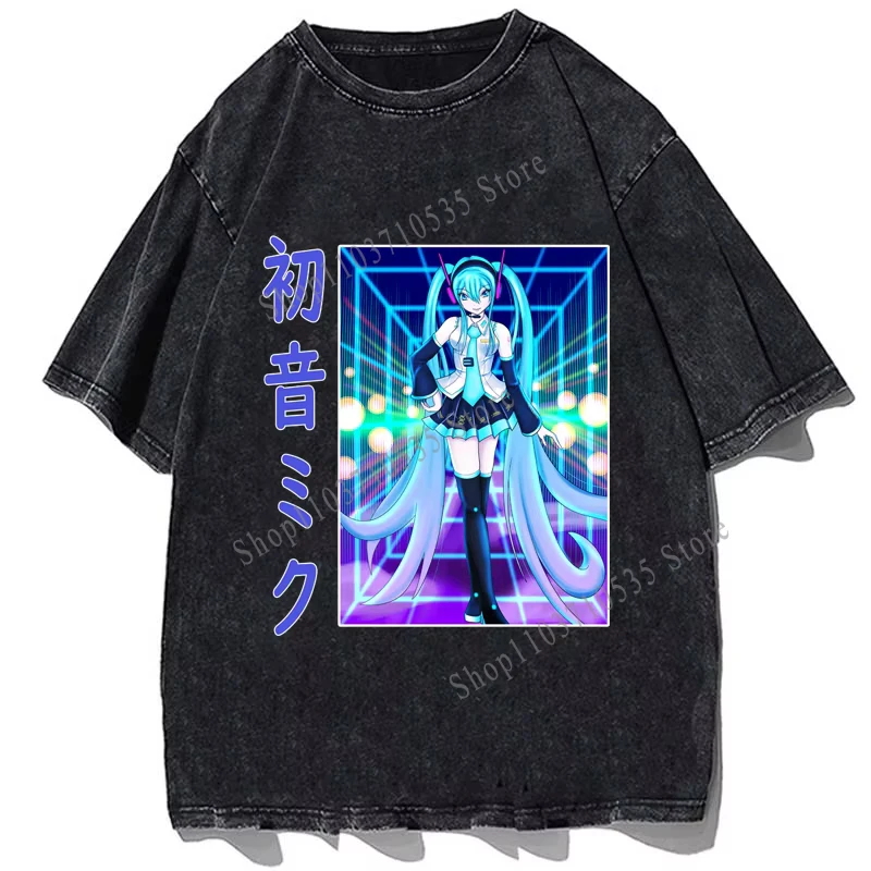 Y2k Harajuku милая женская футболка с героями мультфильмов рисунком японского аниме