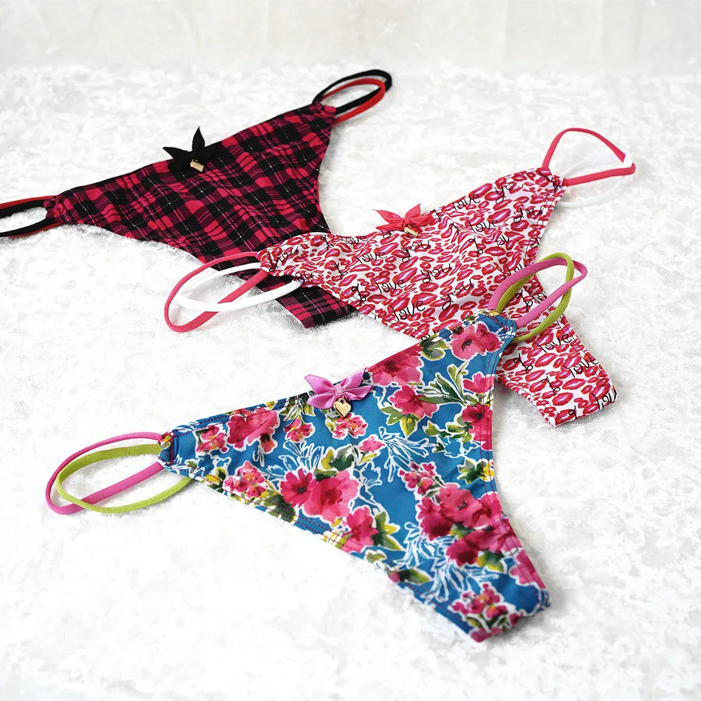 Voplidia молочный шелк T-образные стринги женские бесшовные с низкой талией | Женская