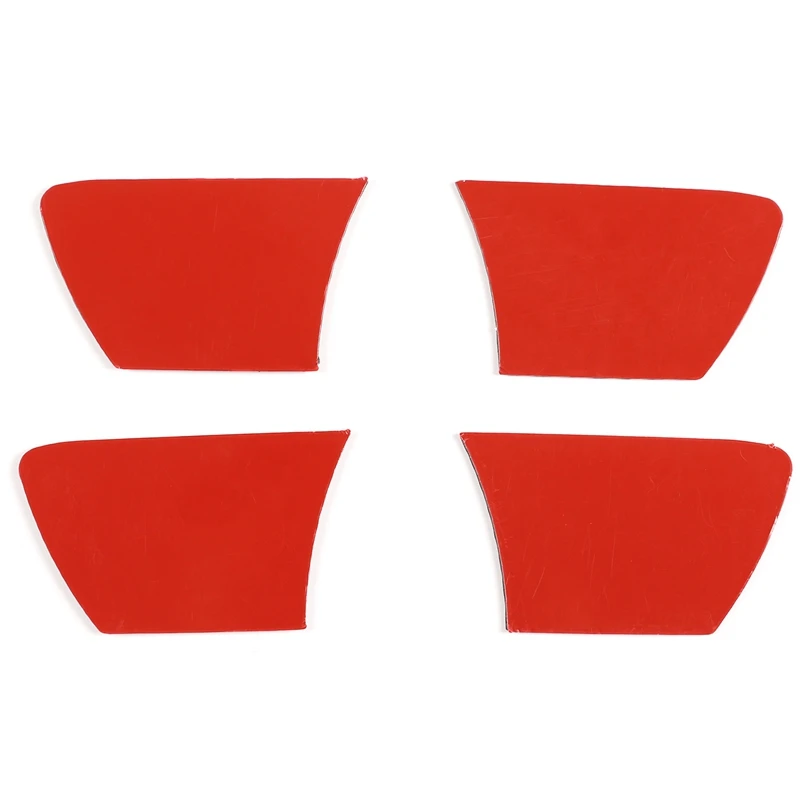 Для Toyota Hilux 2015-2021 углеродное волокно Автомобильная дверная ручка Чаша Крышка