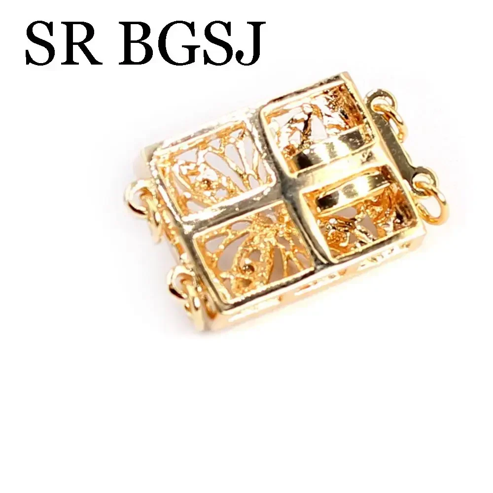 Комплект фурнитуры для бижутерии SR BGSJ желтый металл