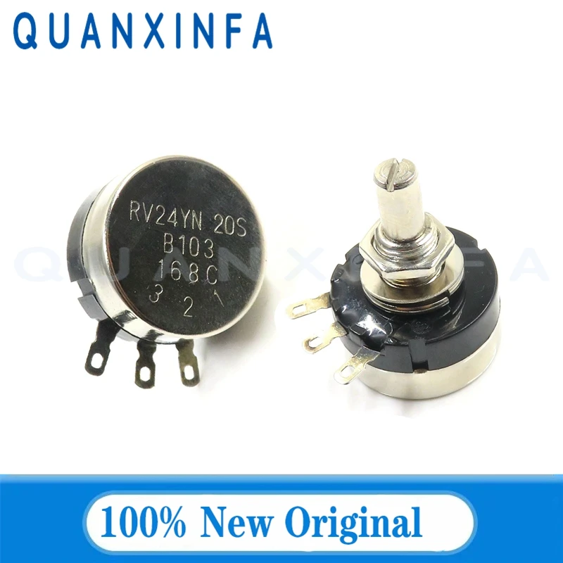 1 шт. RV24YN20S B101 102 103 203 503 504 Ом 1K 10K 20K 50K 100K Потенциометр регулируемый резистор