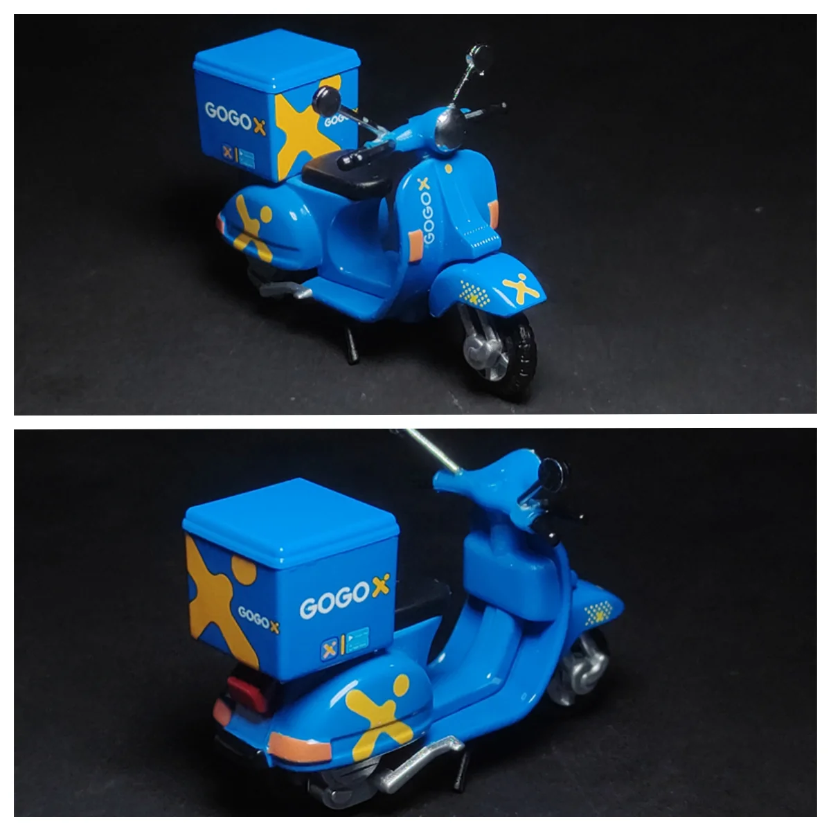 

Крошечный скутер 1/35 58 GOGOX Hong Kong Limited Edition коллекция литых моделей автомобилей Ограниченная серия