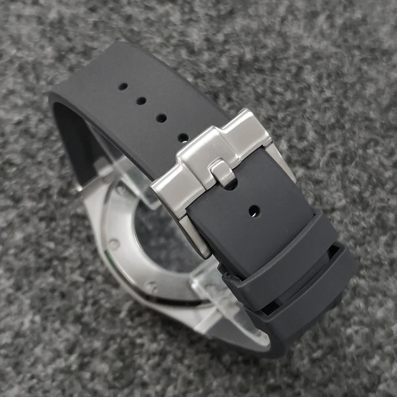 Mod Seiko 41mm Watch Case Sapphire Crystal Glass Fits NH35 NH36 7S26 4R35 Movement Transparent Back Cover Men's Dive Watch Cases