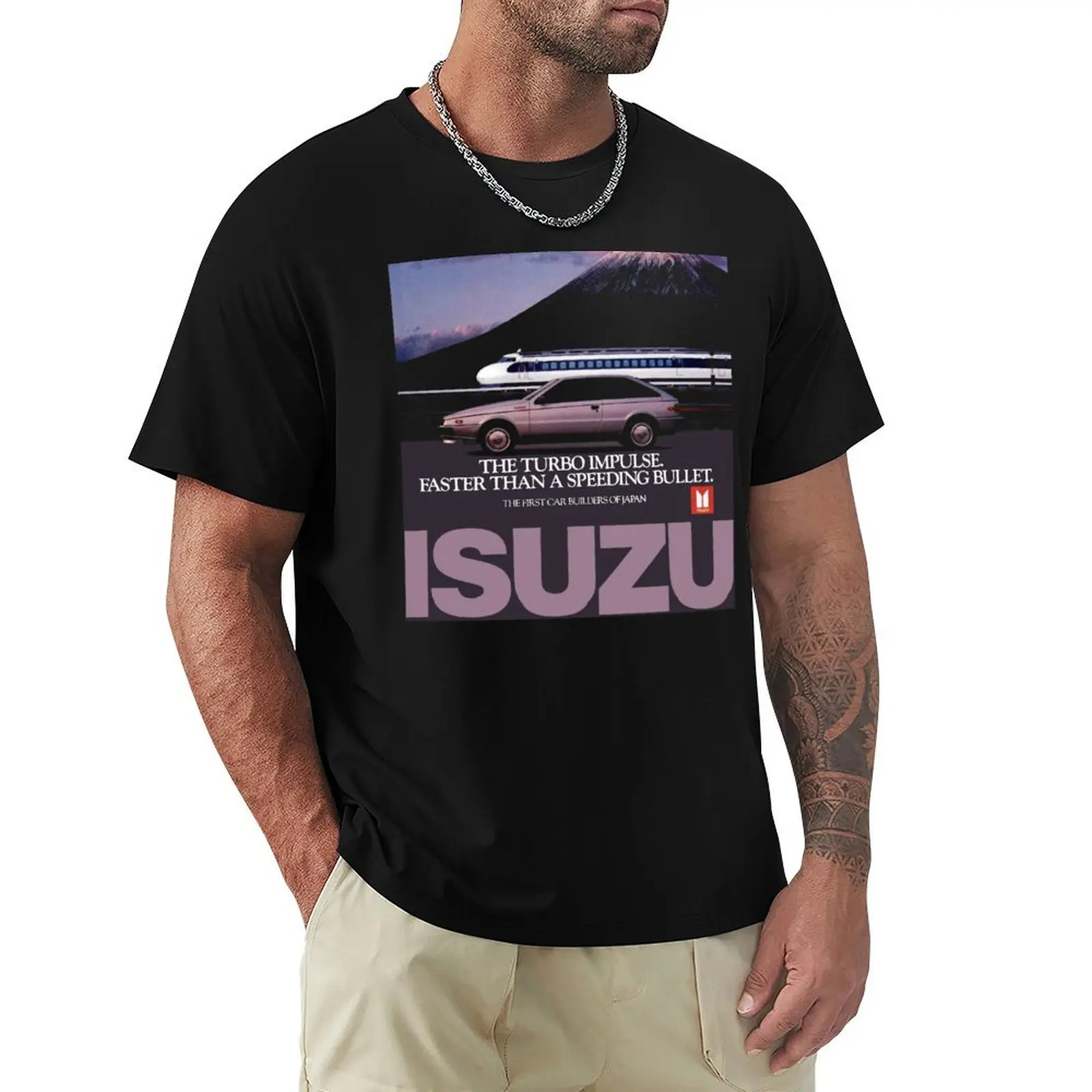 ISUZU IMPULSE TURBO - BULLET TRAIN / MT FUJI футболки для мальчика custom t shirt design your own men clothing