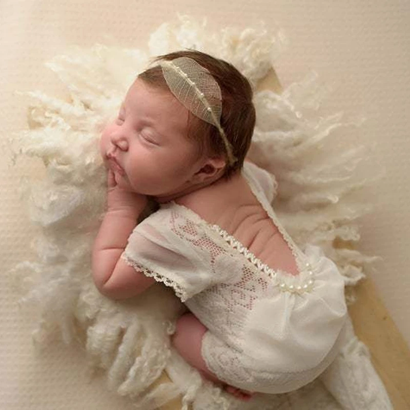 

Newborn Photography Props Baby Lace Mesh Clothes Baby Costume Girls Outfits Photography Clothing