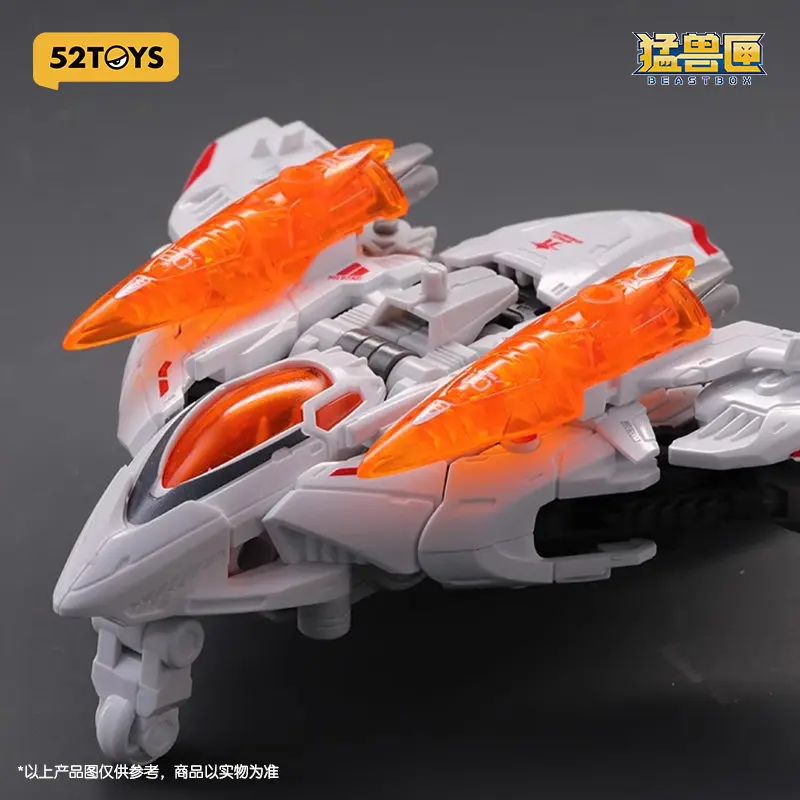 Фото 52TOYS BEASTDRIVE BD-02 STAR DASH Rabbit: Трансформируемая фигурка-меха, коллекционная модель, игрушка-конструктор для детей и взрослых №1