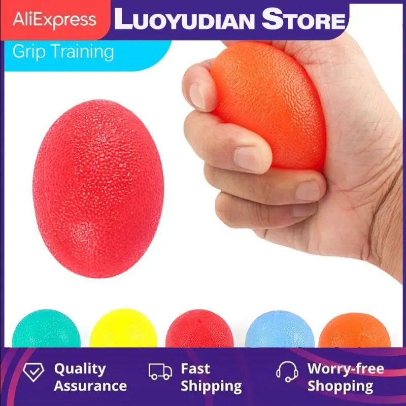 

High-quality Helping Recover Hand Strengthener Comfortable Silicone Egg Eveloping Hand Grip Increase Muscles Flexible