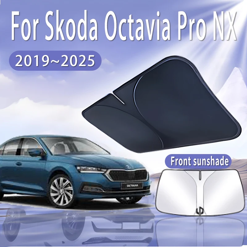 Козырек от солнца для Skoda Octavia Pro NX 2019 ~ 2025 2023