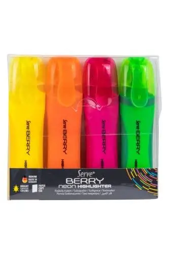 

Марка: Serve Berry, неоновая ручка-хайлайтер 4Lü Pet, Категория: наконечник