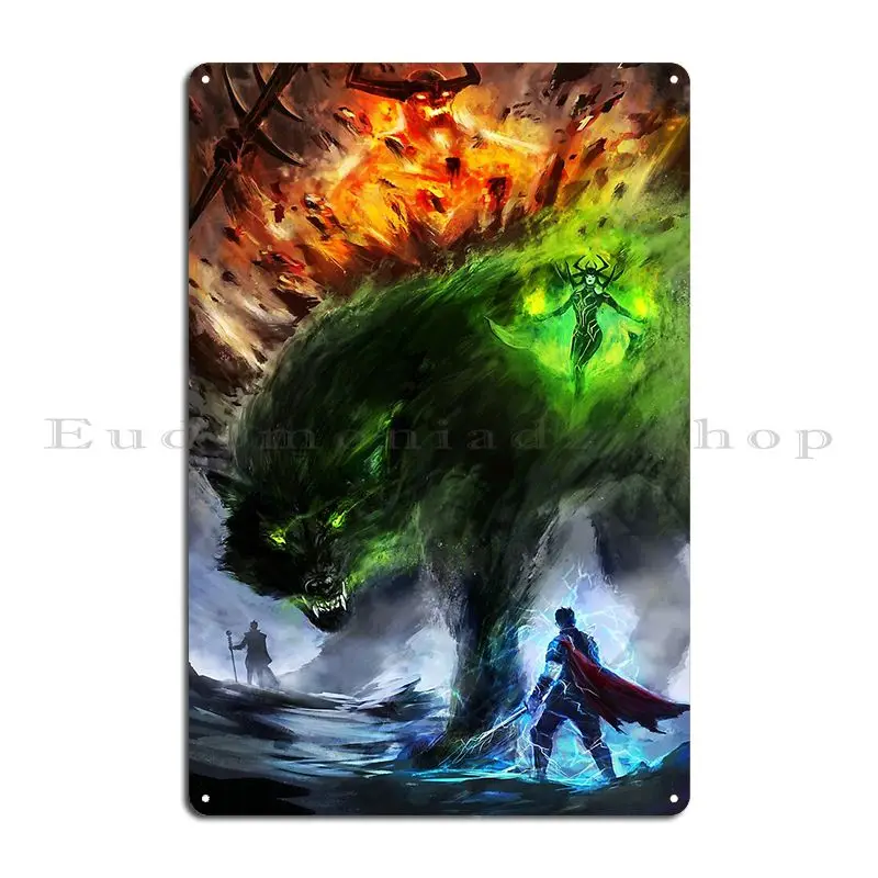 Металлический знак Asgard S Defender Постер для гостиной бар гараж печать жестяной