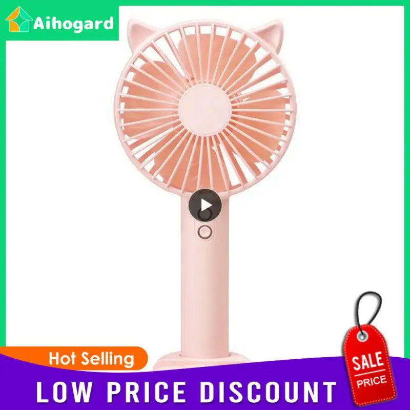 

Creative Cooling Fans Small Handheld Fan Outdoor Desktop Fan Summer Gift Pocket Fan Rechargeable Portable Usb