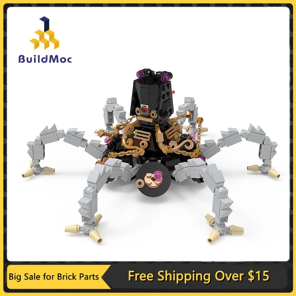 Конструктор MOC Guardian разведчик помятый храм воины Сталкеры игровая фигурка монстр