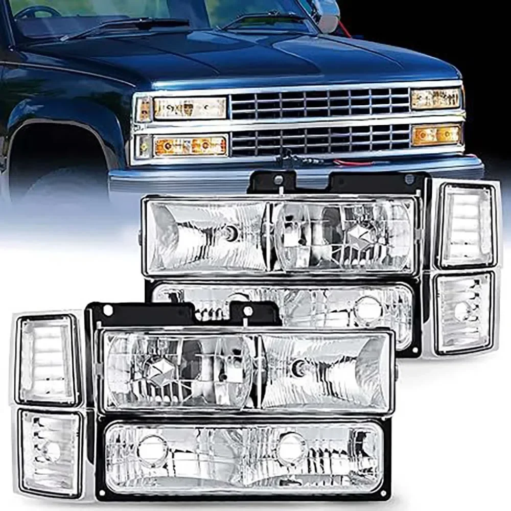 Передняя фара головного света для Chevrolet Chevy C/K 1500 2500 3500 1994 1995 1996 1997 1998 без