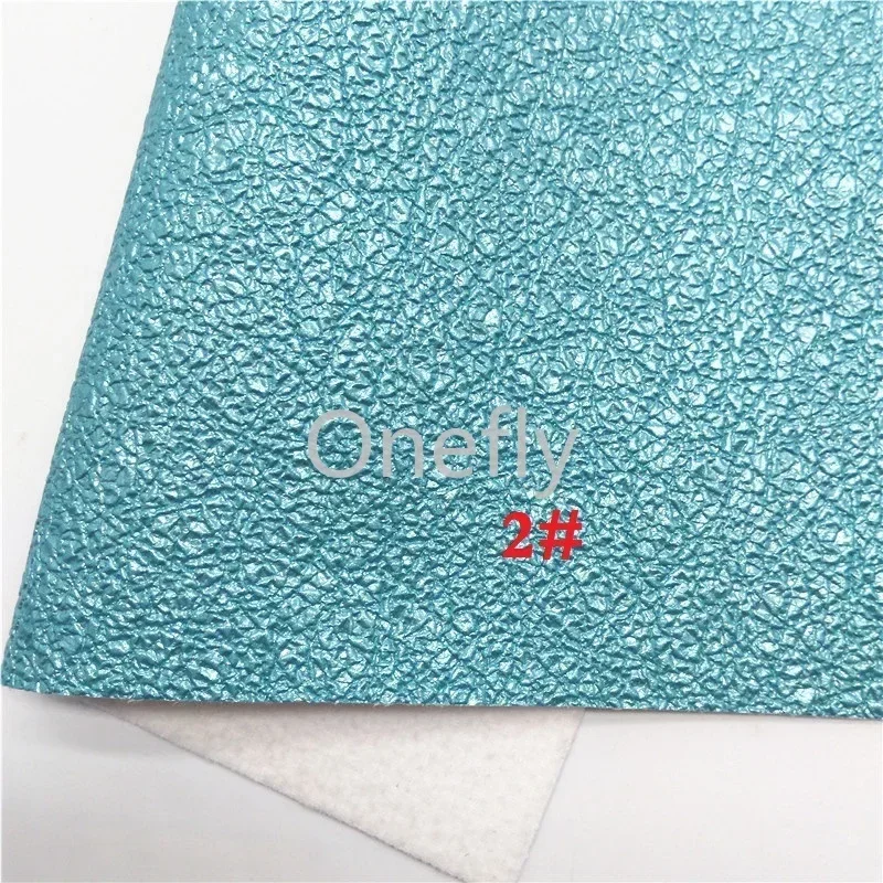 Onefly 21x29 см синяя блестящая ткань цветы искусственная кожа твердые искусственные