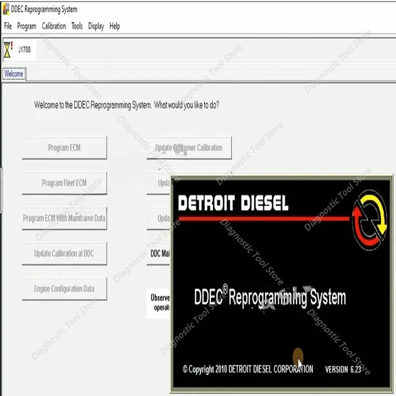 Фото Новый диагностический инструмент Detroit Diesel Diagnostic Link 8.21 Level 10 (DDL 8.21) + DDL BackDoorKG + DRS 6.23 + калибровочный инструмент DDCT v4.5 №5