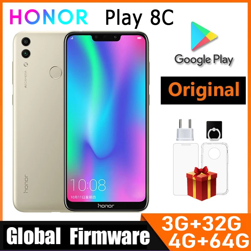 Смартфон HONOR Play 8 4/64ГБ global б/у