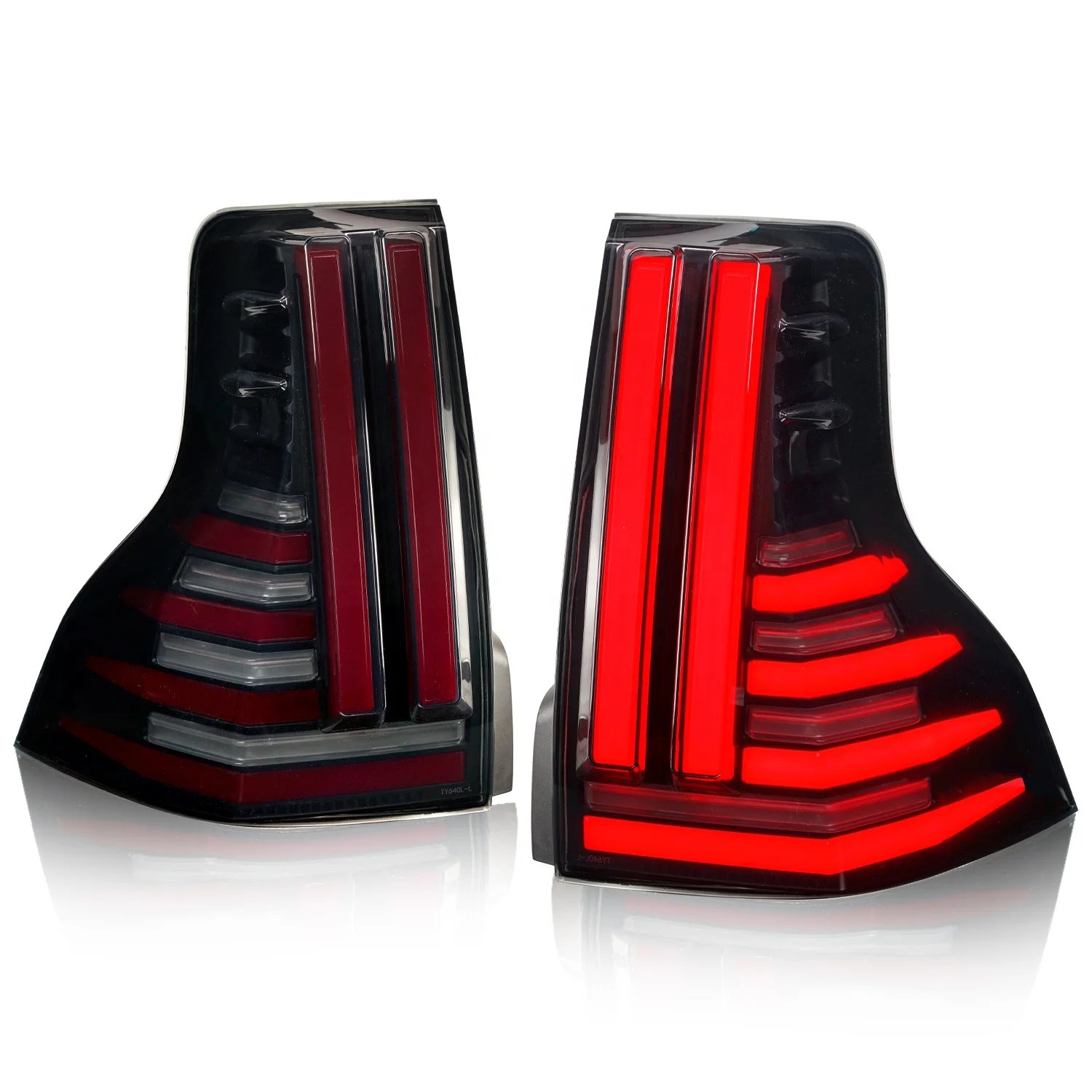 

Архаический Автомобильный задний фонарь для полного светодиода с последовательным светом обхода для Toyota Land Cruiser Prado 150 2010-2020, задний фонарь s