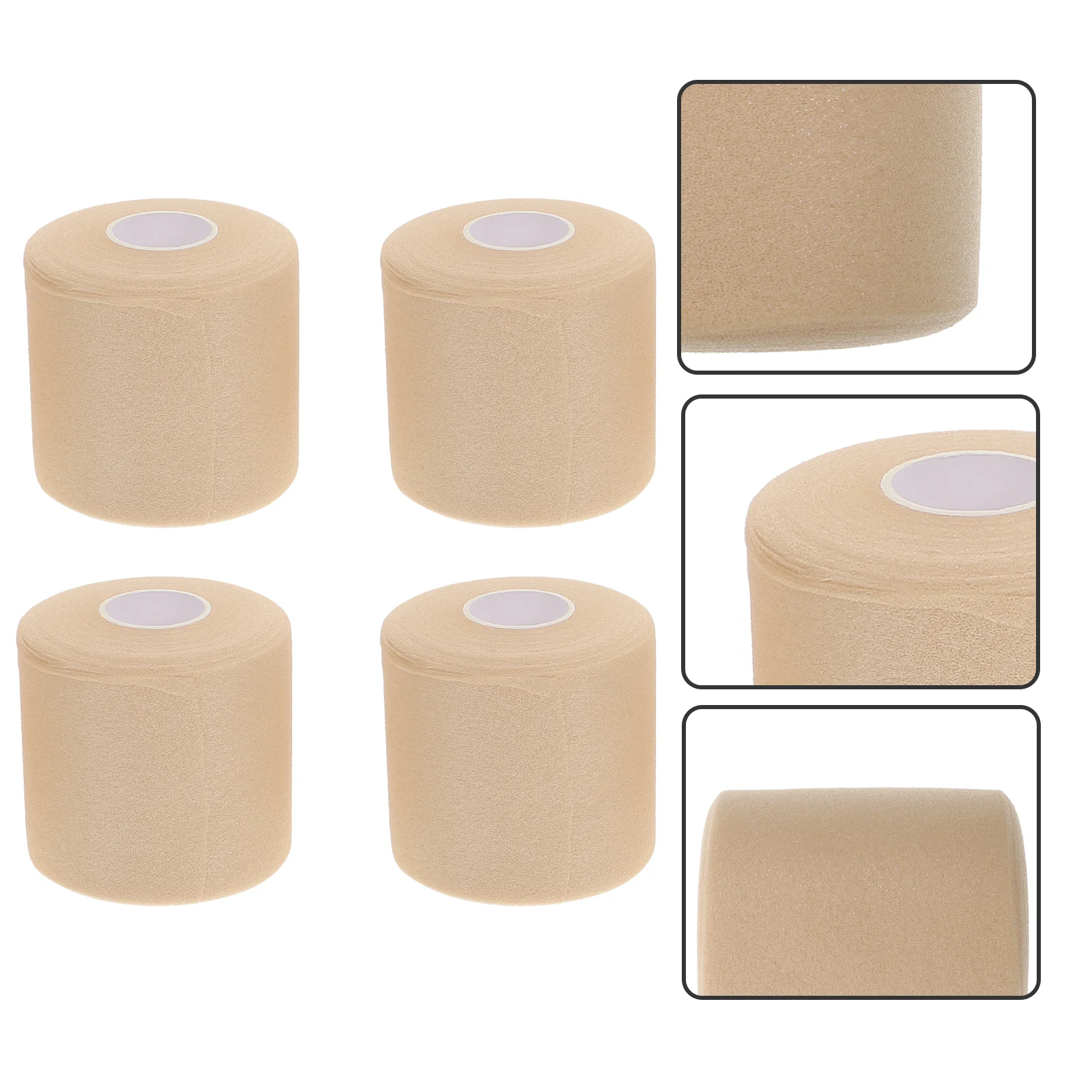 

Tape Wrap Bandage Sports Pre Tapes Athletic Foam Prewrap Sponge Underwrap Cohesive Film Wrist Hair Self Adhesive Bandages Blue