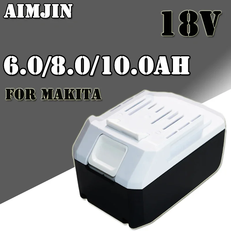 Аккумулятор 18 В 6 0/8 0/10 Ач BL1813G для BL1811G BL1815G BL1820G Serie Ersetzen FürBohrer HP457D Aus