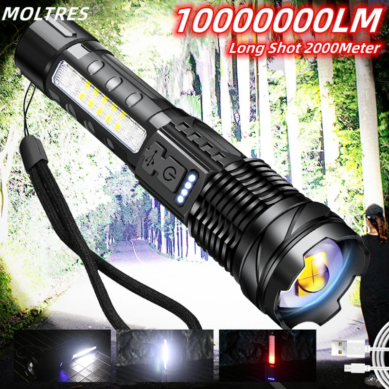 6000000 Tactical Light Emergency Spotlights Telescopic Jetbe