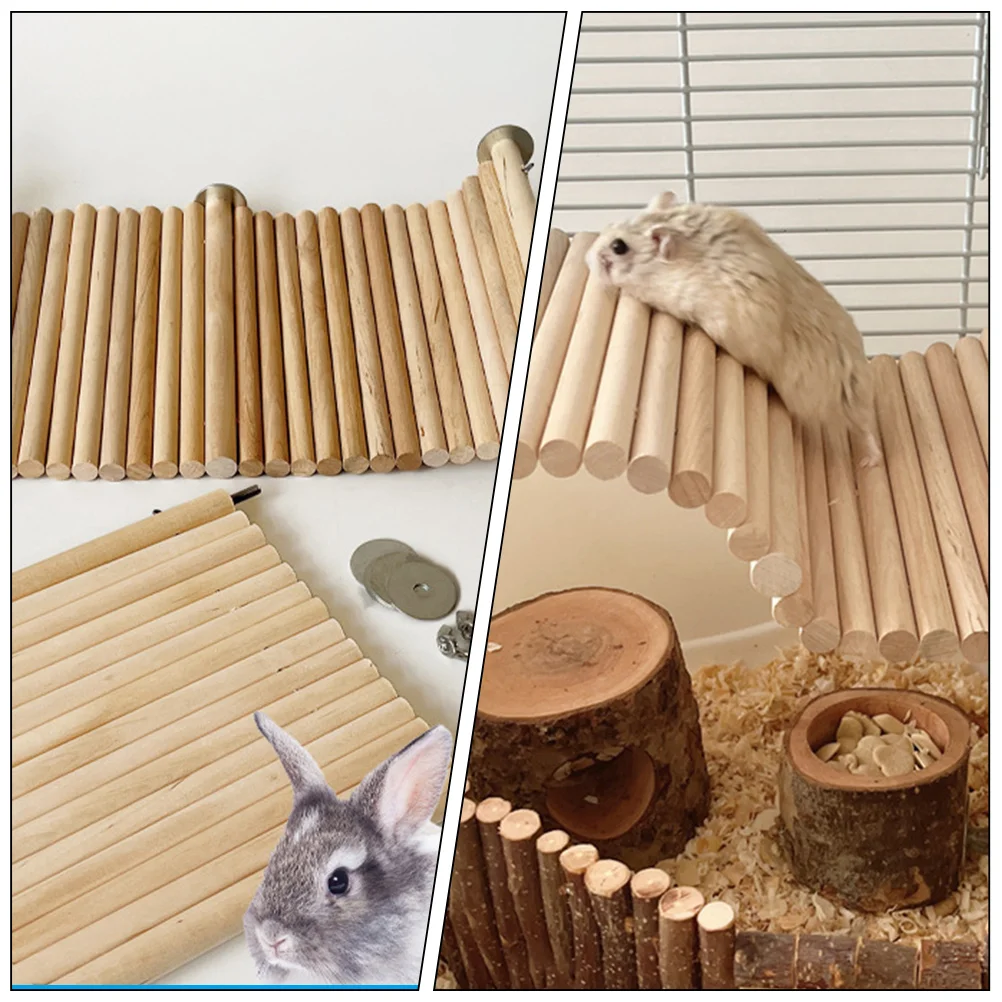 Игрушка для хомяка деревянная платформа доска домашних животных клетка прыжков