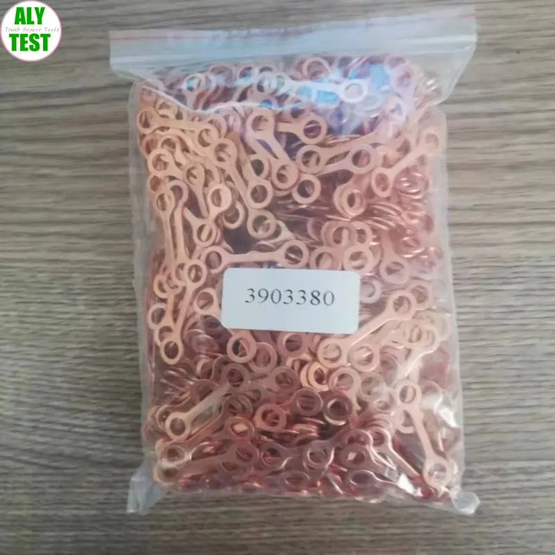 

ALYTEST 100PCS Injector Seal Copper Washer F00VC17503, F00VC17504, F00VC17505, F00RJ01453 F00RJ01086