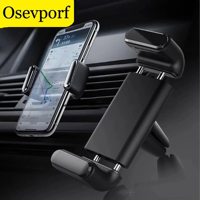 

Car Phone Holder for Mobile Phone Holder Stand for iPhone 14 X Huawei Xiaomi Air Vent Mount Cell Phone Support Car Phone Stander