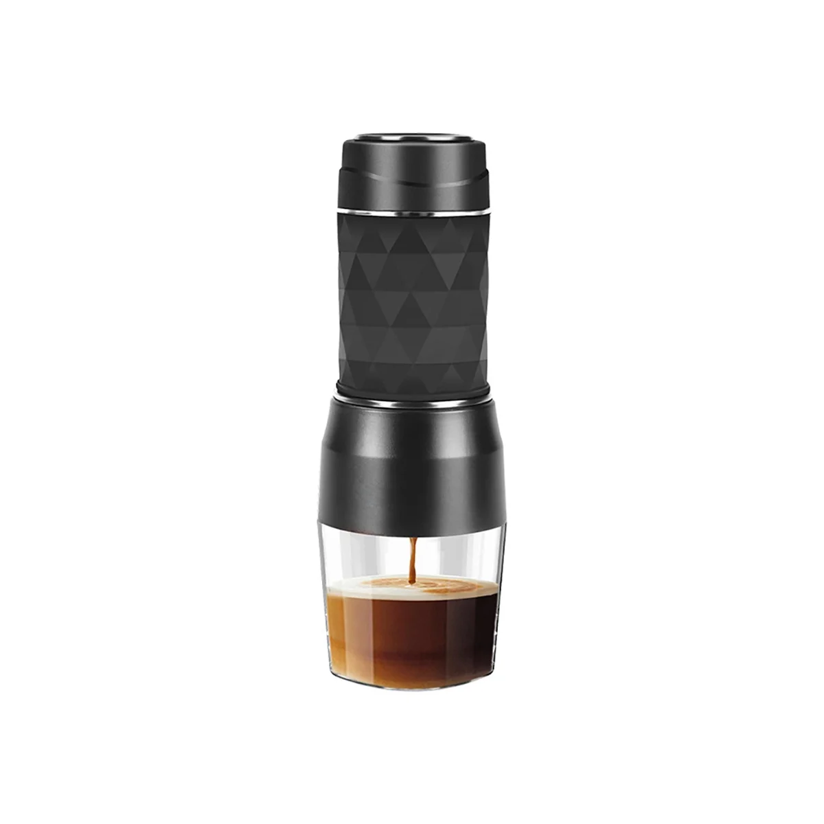 

Espresso Coffee Maker Hand Press Capsule Ground Coffee Brewer Portable Coffee Machine Fit Coffee Powder Coffee Capsule