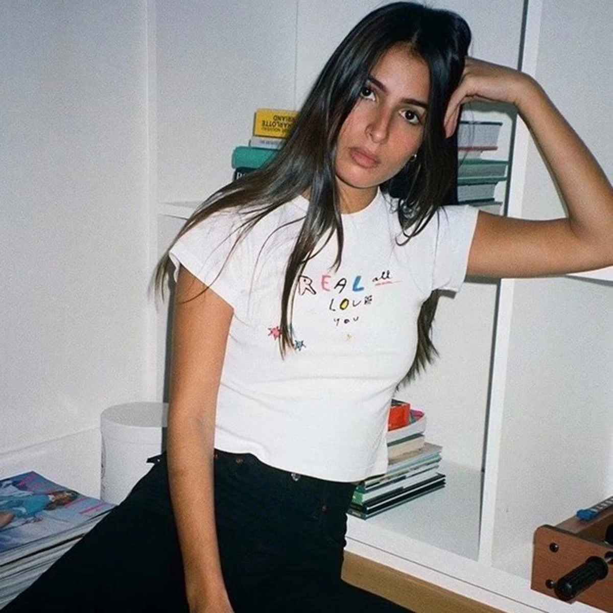 

Женские футболки из мягкой хлопчатобумажной ткани, удобные летние футболки для девушек, 2022