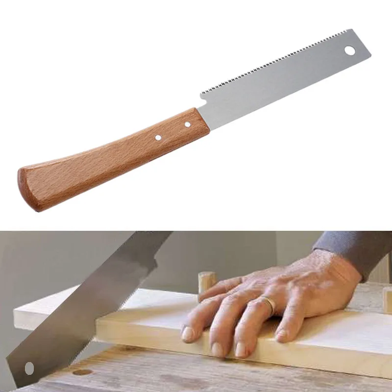 

1Pcs 12in Wooden Handle Small Hand Saw SK5 Steel 3-Edge Tooth 17 TPI Japanese Saw Flush Cut Trim Saw 17 Sawtooth For Woodworking