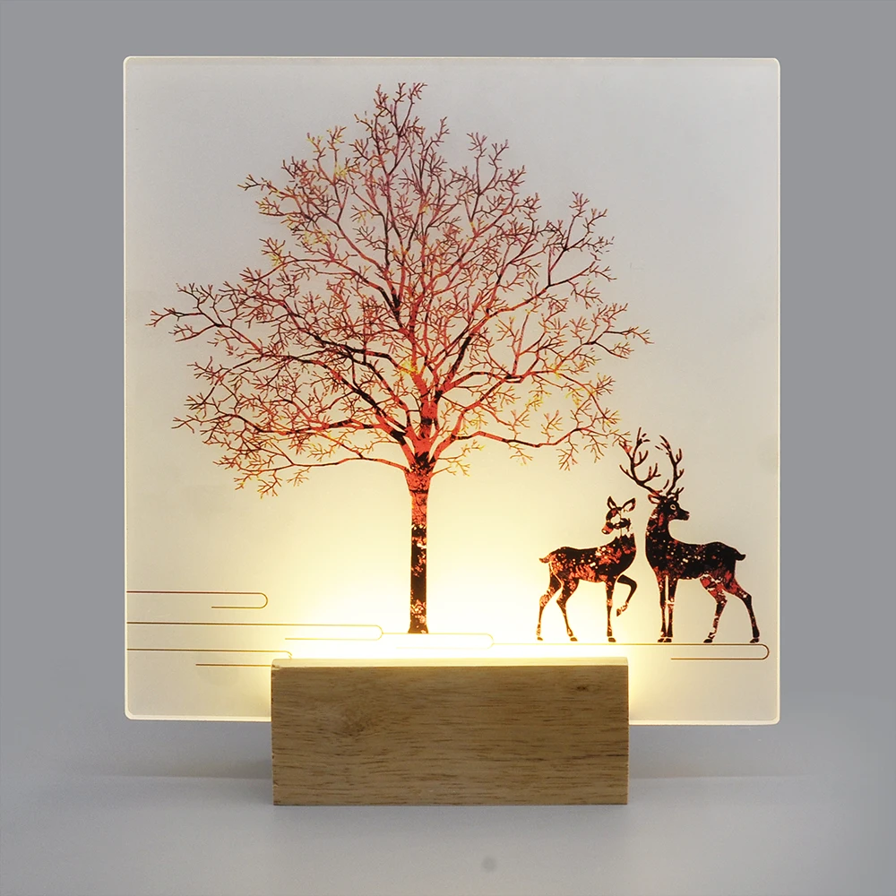 

Современная светодиодсветодиодный настенная лампа, креативный комнатный светильник для спальни, гостиной, столовой, коридора, декоративно...