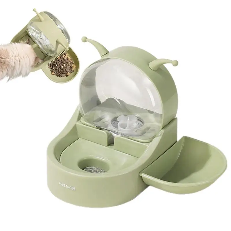 

Automatic Cat Water Dispenser Snail Shaped Cat Water Feeding Bowls Large Capacity Filtering Cat Water Drinker Cat Water Fountain