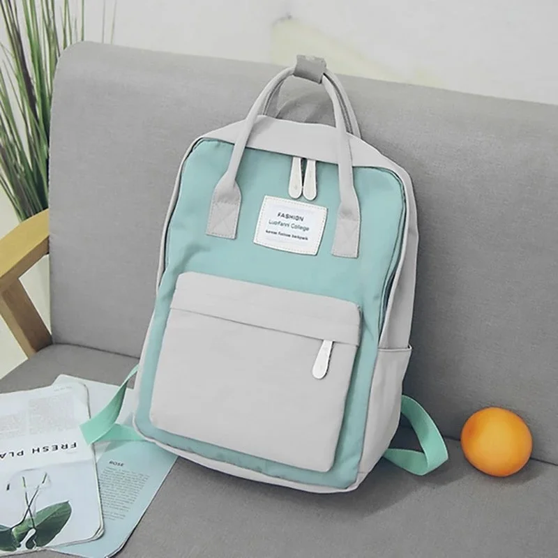 

Preppy Backpack Women Youth Korean Style Shoulder Bag Laptop Backpack Schoolbags for Teenager Girls Boys Travel Bookbag