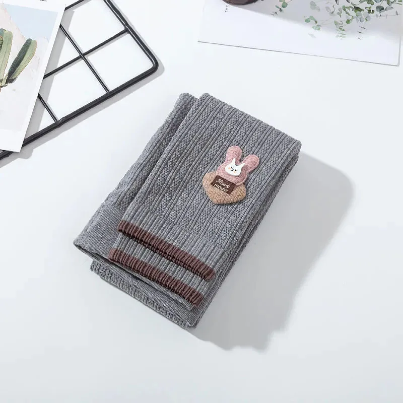 

Menoea/2 предмета, леггинсы с кроликом для маленьких девочек модные корейские весенне-осенние детские штаны с аппликацией из мультфильма Повсе...