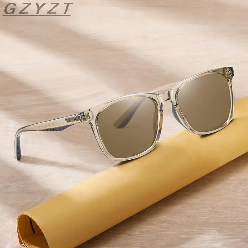 

2022 New Top Brand Square Sun Glasses Polarized Sunglasses Men Women Retro Brown Blue Ocean Lens Oculos Lunette De Soleil Femme