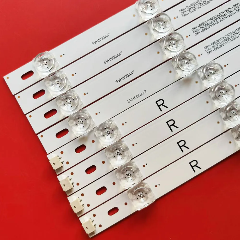 8/16 шт. светодиодная лента для подсветки SVH500AA7 CRH-BX50S1U 923030 T04128AT Т 041288 V 50R6E 50H6E H50A6120