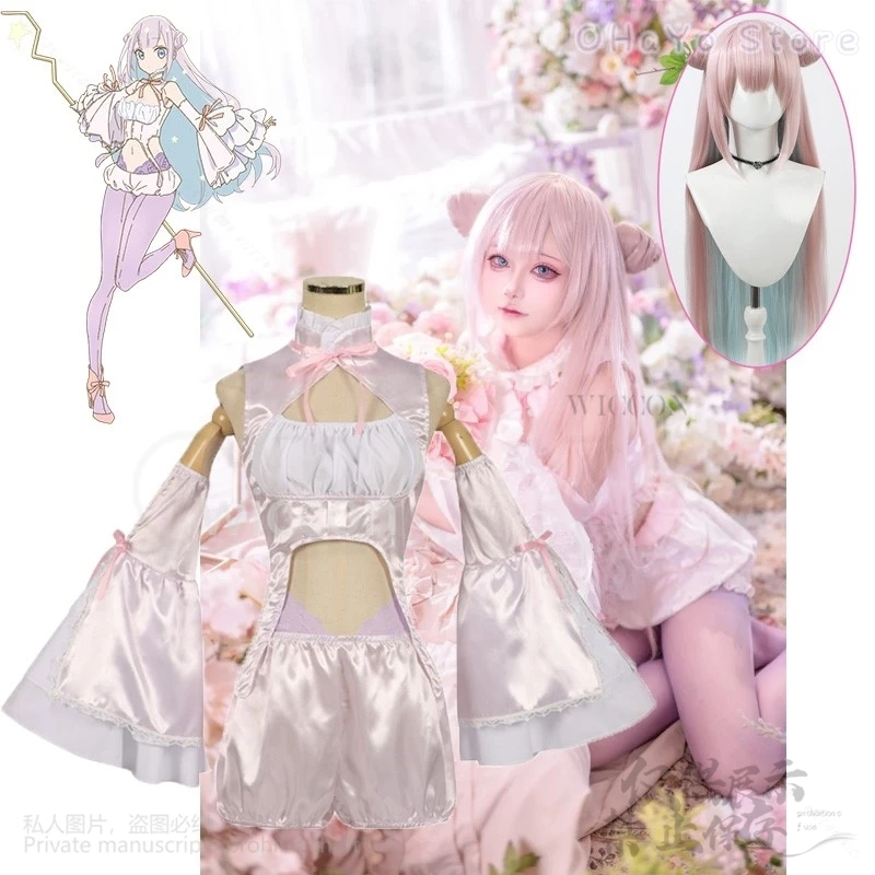 Парик для косплея аниме Волшебная девушка и зло Временный враг минимори биакуя